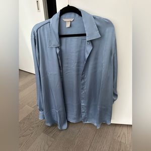 H&M satin shirt